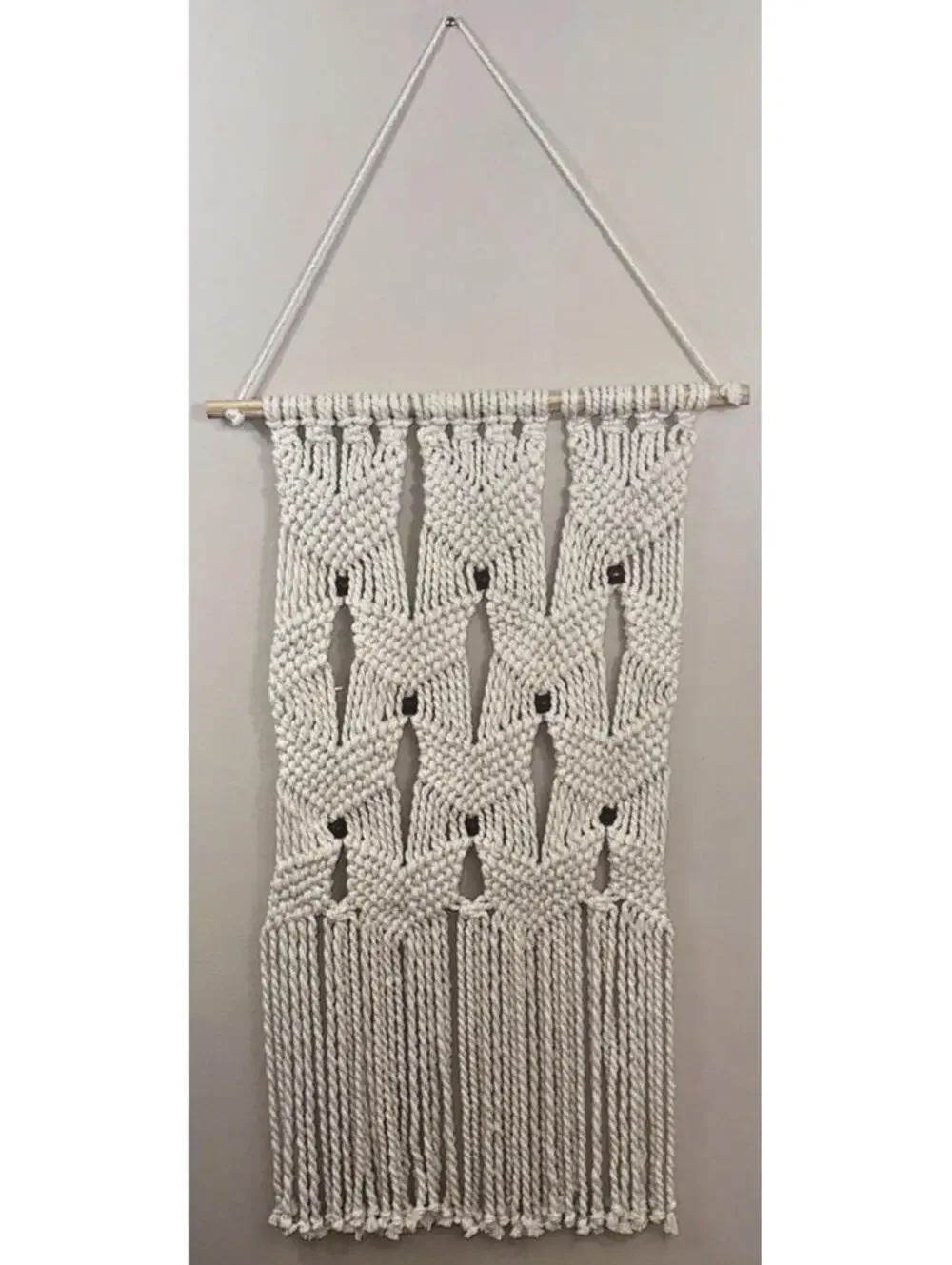 Macrame Wall Hanging Boho Chic Farmhouse 19